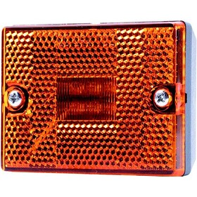 Hopkins B423A 2 - 3/4" Rectangle Clearance/Side Marker w/ reflex