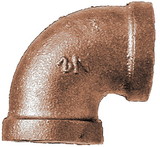 Brass Fittings Bronze Reducing Elbow