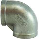 Brass Fittings 64-108 64108 304 Stainless Steel 90° Elbow, 2