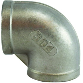 Brass Fittings 64-108 64108 304 Stainless Steel 90&#176; Elbow, 2"
