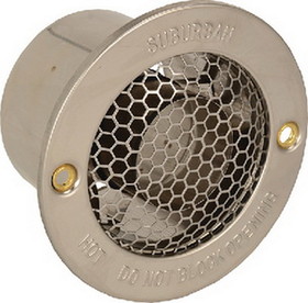 Suburban 261616 Vent Cap for Walls Up To 1" Thick