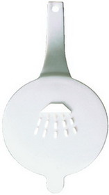 Scandvik 10252 White Replacement Cap Only for Horizontally Mounted Recessed Showers 10055 &#44;10275&#44; 10298 and 10826