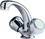 Scandvik 10410P Standard Family Chrome Plated Brass Basin Mixer Faucet, Price/EA