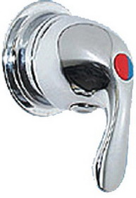 Scandvik 10500P Compact Shower Mixer&#44; Chrome Plated Brass