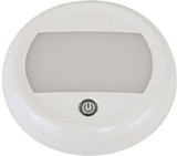 Scandvik 41323P LED Dome Light w/Touch Switch, 5-1/8