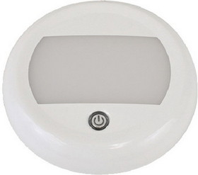 Scandvik 41323P LED Dome Light w/Touch Switch&#44; 5-1/8"