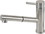 Scandvik 74122 Nordic Pull-Out Galley Mixer&#44; Brushed Stainless Steel, Price/EA