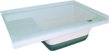 Icon 00475 Sit In Step Tub, Right Hand, Colonial White