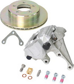 UFP by Dexter UFP Stainless Ventilated Rotor With Stainless Caliper Kit