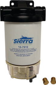 SIERRA 18-7932-1 Fuel/Water Separator Kit W/Collection Bowl