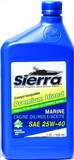 SIERRA 18-9400CAT-2 4-Cycle Stern Drive Engine Oil, 25W40 FCW, Qt.