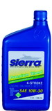 Sierra 94202 10W30 FCW 4Stroke Outboard Oil, Qt