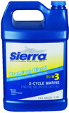 Sierra 95003 Blue Premium TC-W3 2 Cycle Engine Oil, Gal