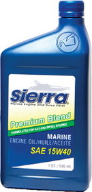 Sierra International 18-9554-2 Sierra 95542 Premium Blend Heavy Duty Engine Oil 15W-40
