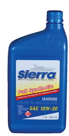 SIERRA 18-9690-2 Oil 10W30 Fcw Synthetic Qt @12