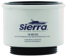 Sierra Repalcement Racor Spin-On Fuel Water Separator Filter for Above or Below Deck Use