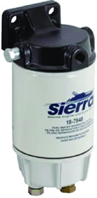 Sierra 99289 Fuel/Water Separator Gas Kit w/ Metal Bowl For Racor