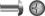 Seachoice SC2956 Phillips Barrel Nut - Truss Head 8-32 x 3/8", Price/Bag
