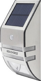Seachoice Solar Side-Mount Stainless LED Dock Light