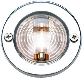 Seachoice 05391 3" Transom Light With Stainless Steel Flange