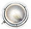 Seachoice 06621 Polished Stainless Steel Bright White Dome Light, Price/EA