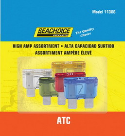 Seachoice Amp ATC Glass Fuse Assortment, 5ea