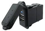 Seachoice 15069 Dual Socket USB, A13-208