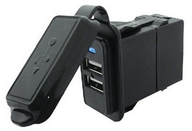 Seachoice A13-208 15069 Dual Socket USB