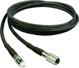 Seachoice 19807 Coax Cable With FME - Black, 5'