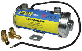 Seachoice 20301 12V Gold-Flo High Performance Electronic Fuel Pump Kit Includes 74 Micron Filter 5.5-4 PSI&#44; 34 GPH