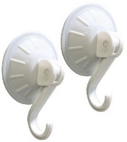 Seachoice 36383 Suction Cup Hooks&#44; 2-Pack