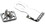 Seachoice 37111 Stainless Steel Swivel Eye Safety Hasp 1" x 2-3/4", Price/EA
