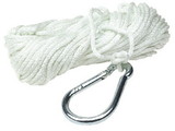 Seachoice Solid Braid Nylon Anchor Line White