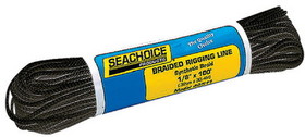 Seachoice Braided Utility Line 1/8" x 100' Black, 40511