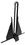 Seachoice 41723 PVC Coated Slip-Ring Anchor&#44; Black, Price/EA