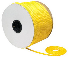 Seachoice 42710 Twisted Braid Polypropylene 1/4" x 600'&#44; Yellow