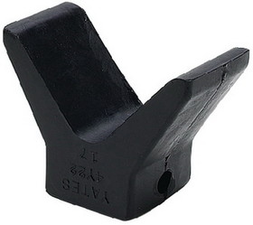 Seachoice 56251 Black Rubber Molded "Y" Bow Stop