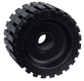 Seachoice 56330 Black Rubber Ribbed Roller 4-3/8"