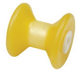 Seachoice Non-Marking TP Yellow Rubber V-Bow Stop With 1/2