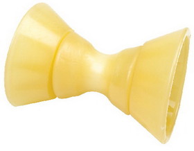 Seachoice Non-Marking TP Yellow Rubber Bow Roller With Bells 1/2" ID