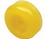 Seachoice Non-Marking TP Yellow Rubber Roller End Cap 3-1/2" With 1-1/4" ID Hole, 56620, Price/EA