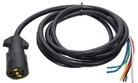 Seachoice 50-58111 7-Way Trailer Wiring 8' Cable With 7-Way Molded Connector
