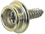 Seachoice Stainless Steel Button Stud With Tapping Screw #8 x 5/8