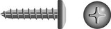 Seachoice Stainless Steel Phillips Tapping Screw - Pan Head