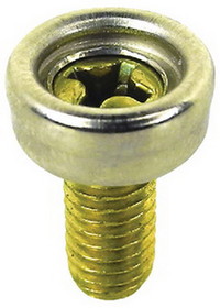 Seachoice MP9710SC Stainless Steel Button Stud With Brass Machine Screw