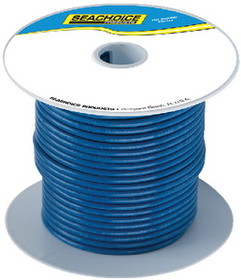 Seachoice 63091 Tinned Copper Marine Wire, 12 AWG, Dark Blue, 100&#39;
