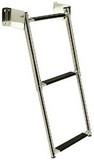 Seachoice Telescoping Transom Mount Stainless Steel Ladder