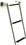 Seachoice 71221 Telescoping Transom Mount Stainless Steel Ladder, Price/EA