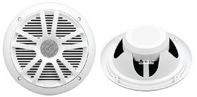 Seachoice 72109 6-1/2" 2-Way Full Range Dual Cone Speakers, MR6SC