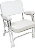 Seachoice Folding Deck Chair - White, 78501